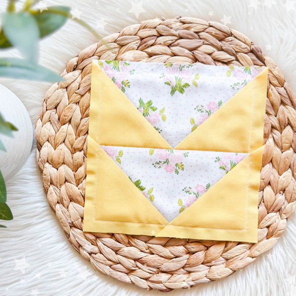 Flying Geese Quilt Story Block Machine Embroidery Design For Instant Download