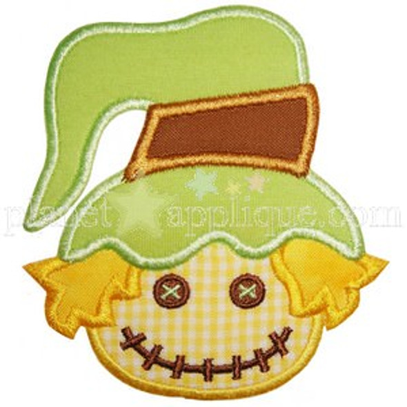 Free Scarecrow Applique Machine Embroidery Design