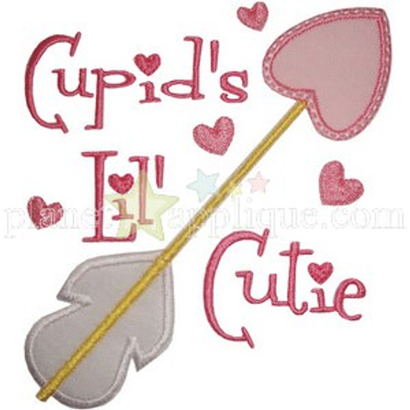 Cupids Lil Cutie Machine Embroidery Design