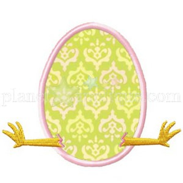 Eggberta Machine Embroidery Design