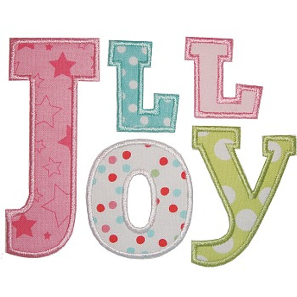 Jolly Applique Machine Embroidery Design