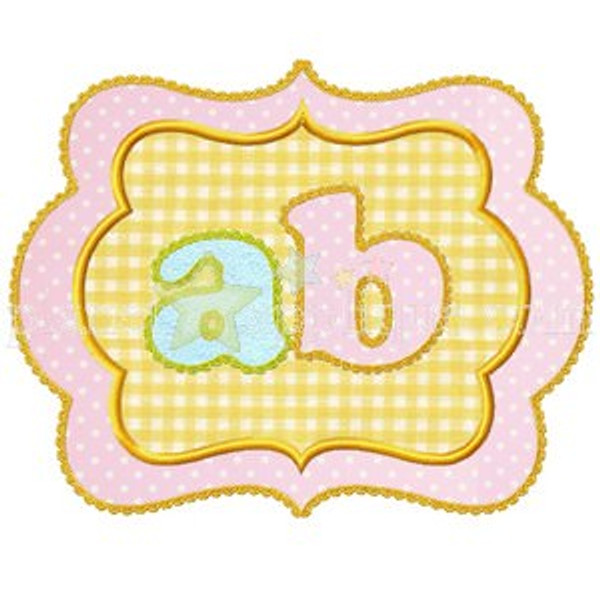 Baby Patch Applique Machine Embroidery Design
