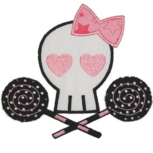 Shes So Punk Machine Embroidery Design