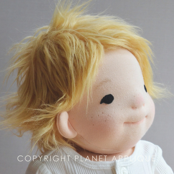 Baby Doll In the Hoop Design For Machine Embroidery Instant Download