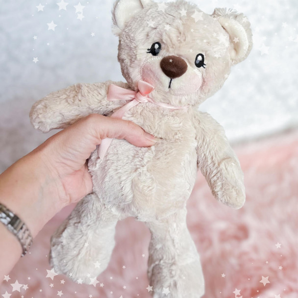 Charity Memory Bear Plush Design For Machine Embroidery Instant Download