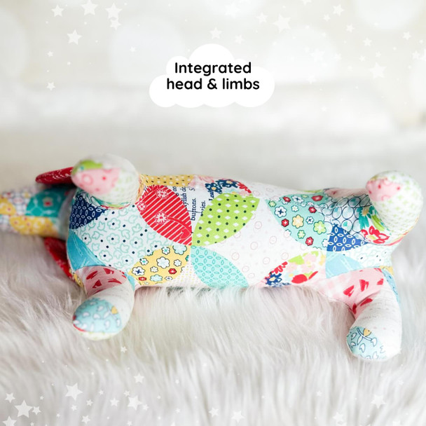 Dottie Dachshund Dog Plushie Machine Embroidery Design For Instant Download