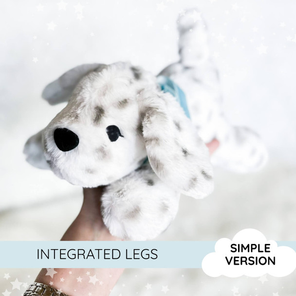 Memory Cuddle Puppy Dog Biscuit Plushie Design Instant Download For Machine Embroidery