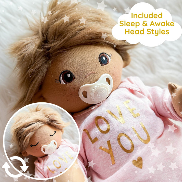 Baby Rag Doll Plushie Instant Download Design For Machine Embroidery