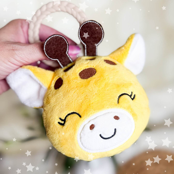 Easy Baby Giraffe Plushie Stuffie Instant Download Design For Machine Embroidery