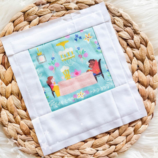 Portrait Photo Quilt Story Block Machine Embroidery Designs For Instant Download