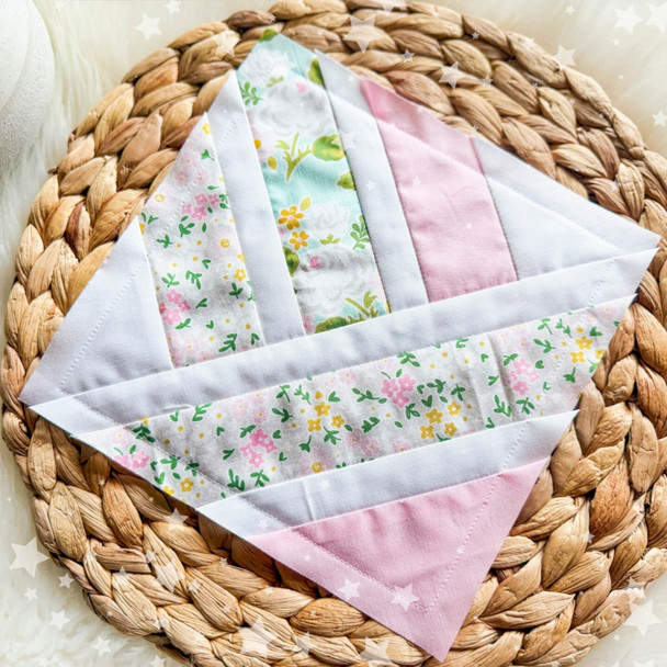 Tilt Tiles Quilt Story Block Machine Embroidery Designs For Instant Download