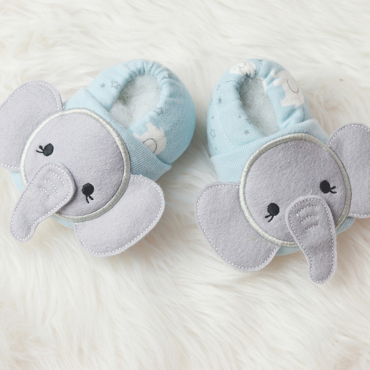 elephant baby shoes