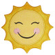 free embroidery designs pes smiling sun