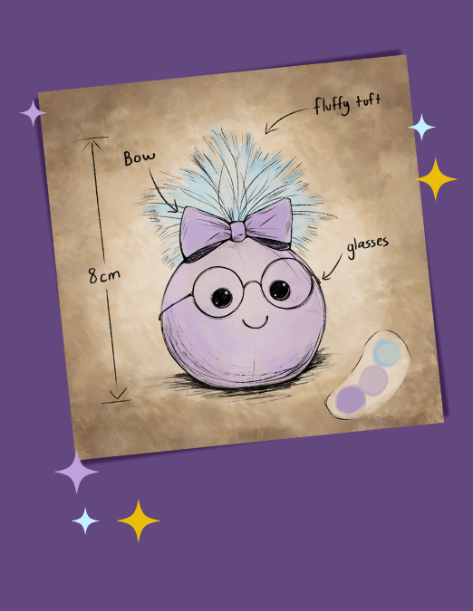 Midnight Embroidery Show Pincushion Pinny Puppet Concept Art