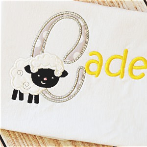 Lamb Alpha Embroidery Machine Design