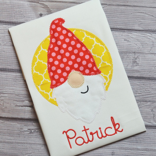 Janome Patch Gnome Patch Vintage and Chain Stitch Embroidery Machine Design