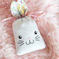 In the Hoop Bunny Drawstring Bag