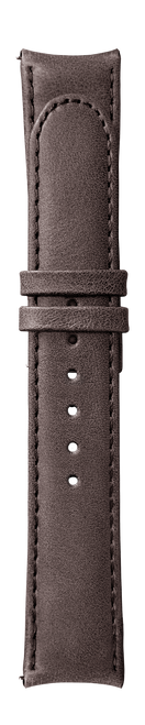 ESSENCE "Butterfly" Brown Leather Strap (without clasp)