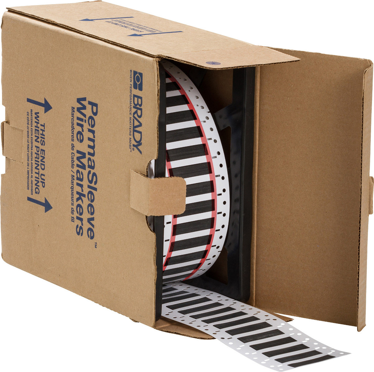 Brady PermaSleeve Heatex Heat Shrink Label (Roll) - HX-375-2-BK-2