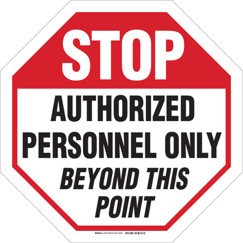 103645 - Brady Label (Sign)