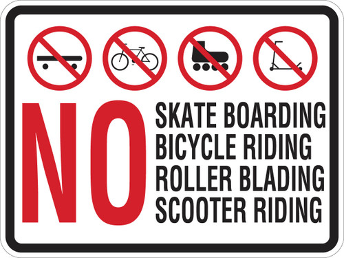 115631 - 24" x 18" Brady Label (Black, Red on White) (Sign)