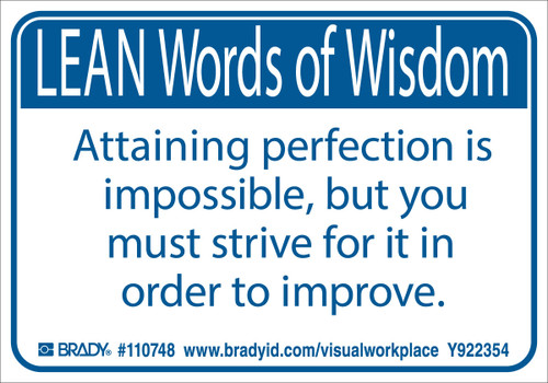 Brady Label - 110748