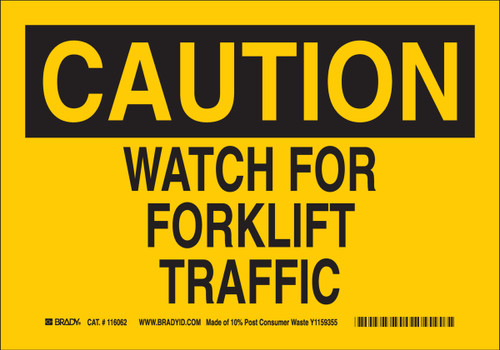 116062 - Brady Label (Sign)