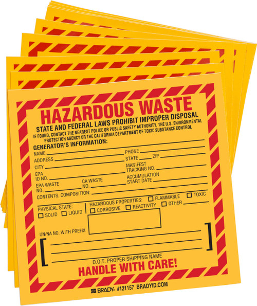 Brady Label - 121157