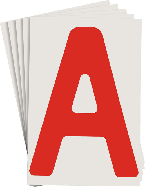 121693 - 5.75" x 9" Brady Label (Red) (Pack of 20 Each)