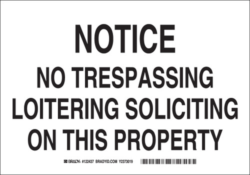 Brady Label - 122742