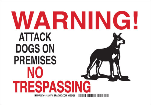 Brady Label - 123471