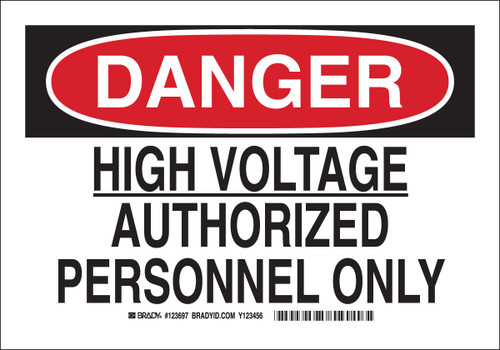 Brady Label - 123699