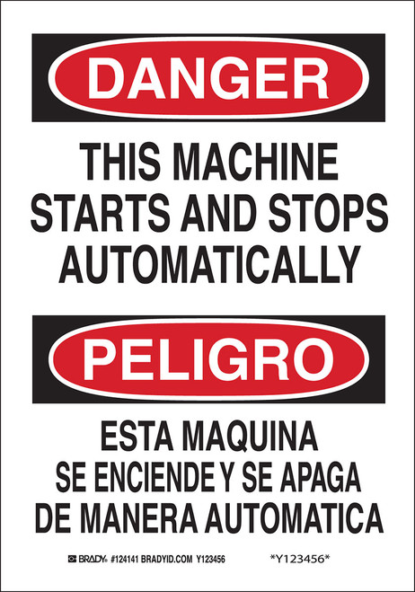 Brady Label - 124139