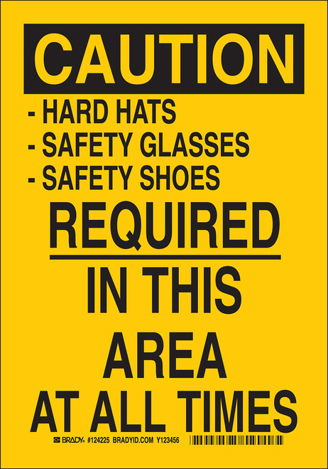 Brady Label - 124224