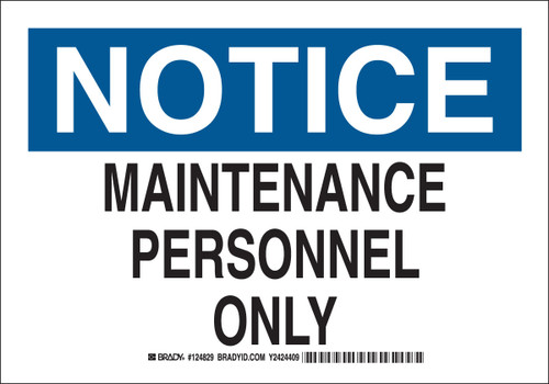 Brady Label - 124827