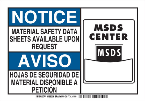 Brady Label - 125009