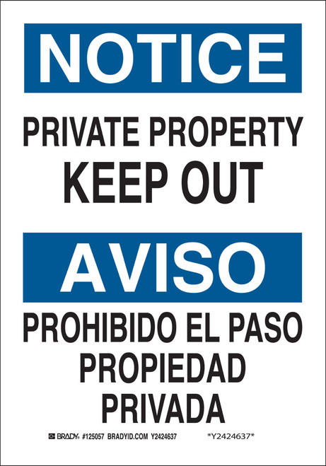 Brady Label - 125055