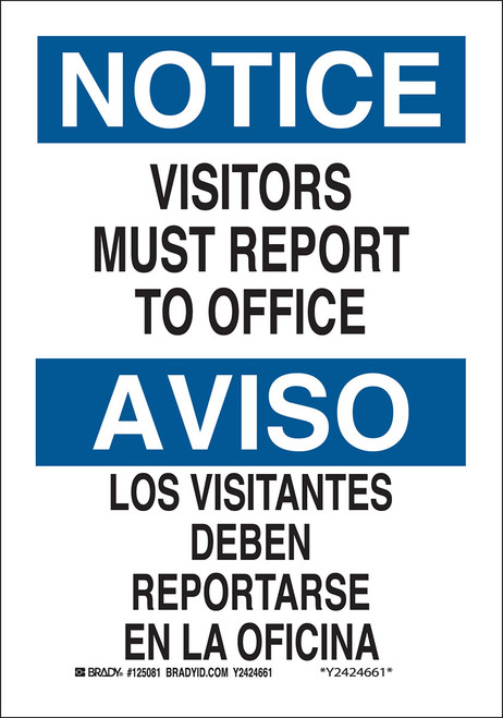 Brady Label - 125082