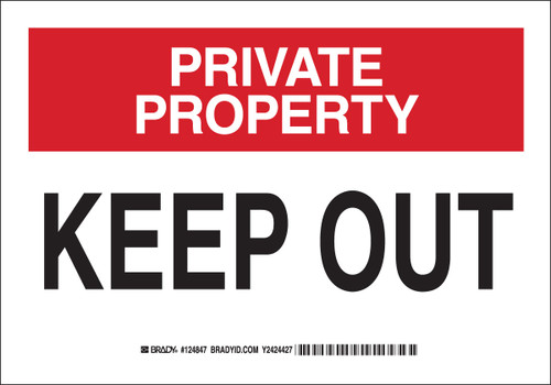 Brady Label - 124846