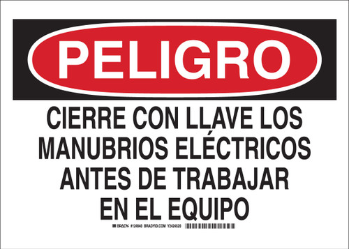 Brady Label - 124937