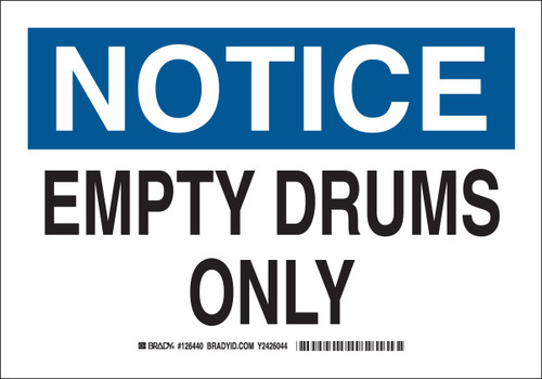 Brady Label - 126439