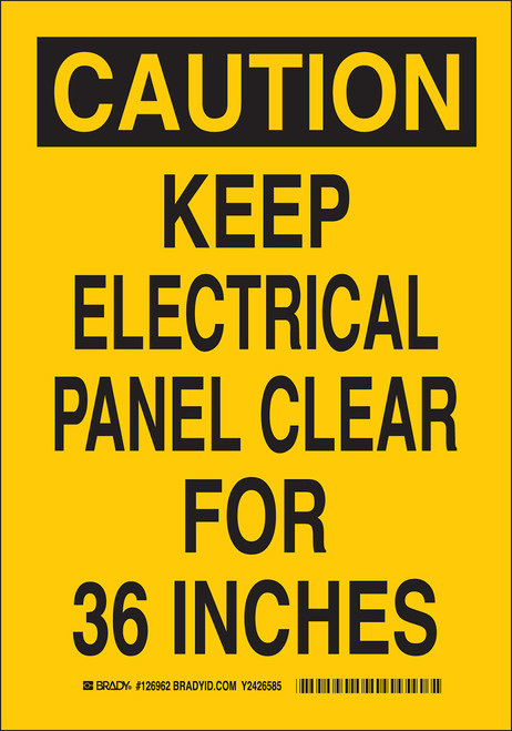 Brady Label - 126960