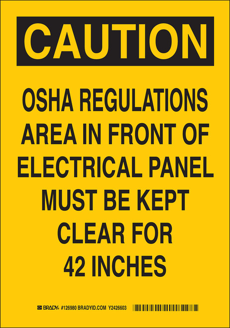 Brady Label - 126978