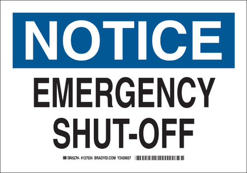 Brady Label - 127037