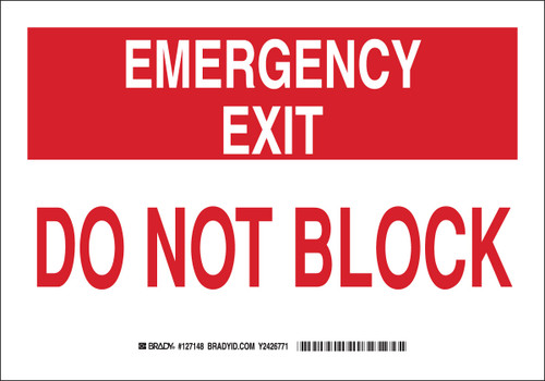 Brady Label - 127146