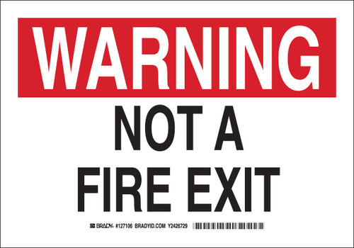 Brady Label - 127109