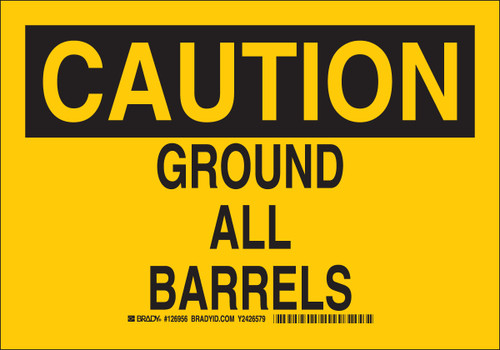 Brady Label - 126958