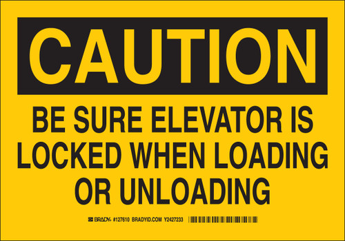 Brady Label - 127609