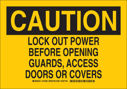 Brady Label - 127524