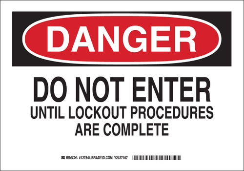 Brady Label - 127545